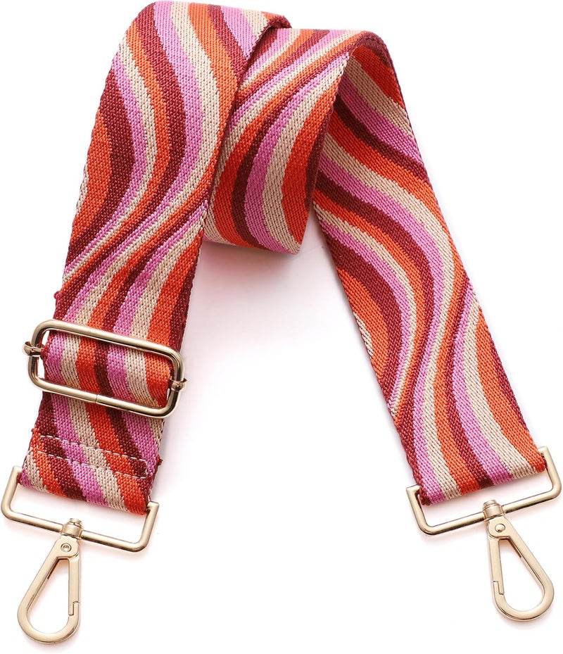 S-Jacorry Purse Strap Replacement Crossbody Wide Shoulder Strap Adjustable Canvas Straps Handbag Strap Replacement Belts - Image 1